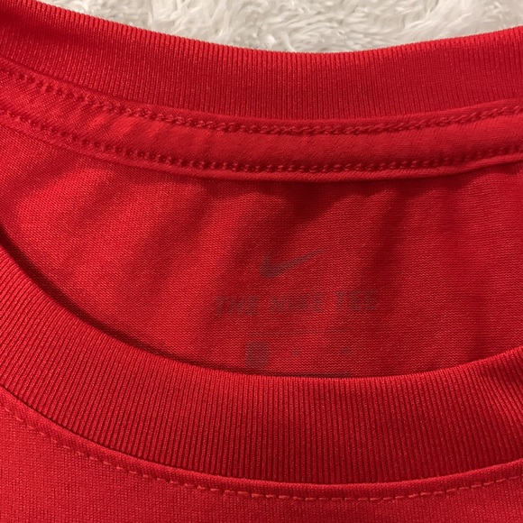 Red Nike DRI-FIT Shirt - Picture 3 of 3